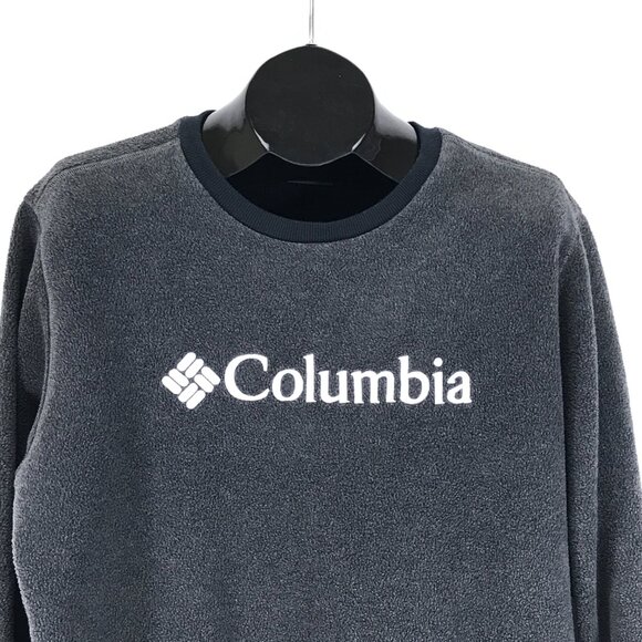 Columbia Steens Mountain Crew Neck Fleece Sweatshirt Men's Large Pullover Winter - Picture 2 of 9